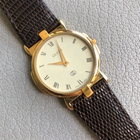 Gucci 18k Gold Watch 